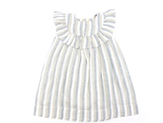 MarMar dusty blue stripe dress Drussa